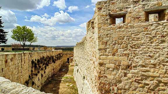 muralla del castillo de zamora